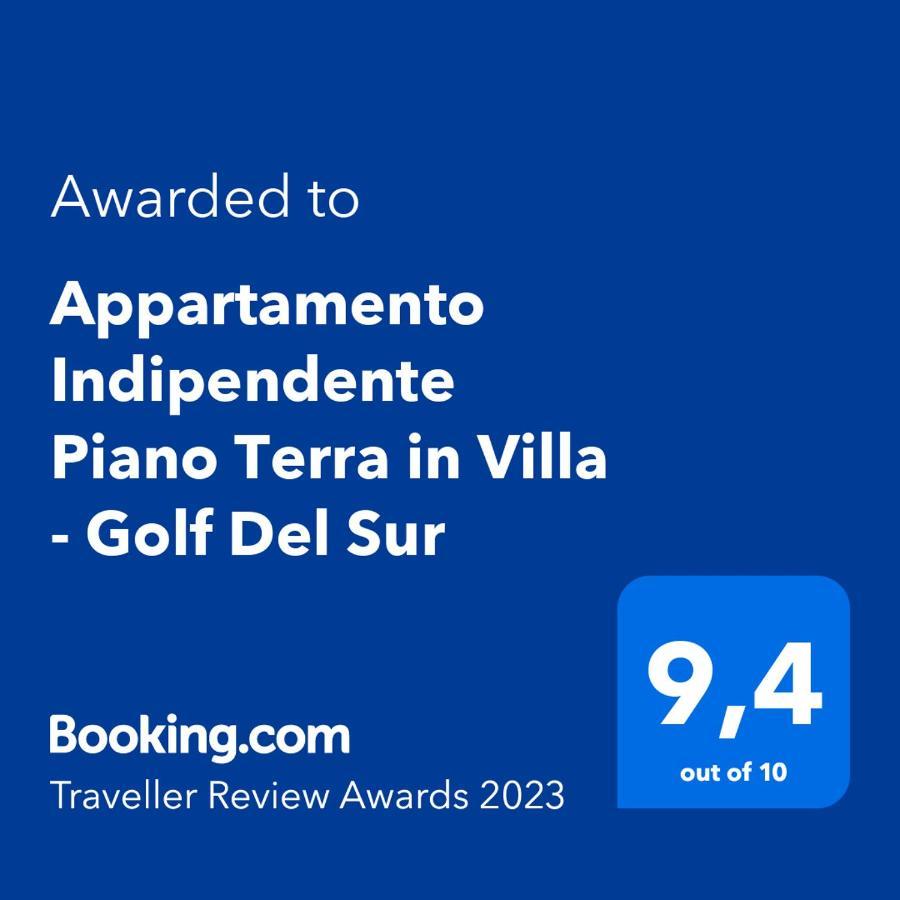 Appartamento Indipendente Piano Terra in Villa - Golf Del Sur San Miguel de Abona Esterno foto
